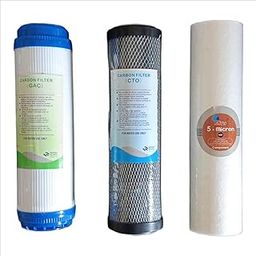 Delta Tech Industrial 25 LPH RO Water Filter Set – 10" CTO, GAC & Carbon Cartridge – Complete Filtration Combo for Commercial RO Systems – Durable & Efficient-image-51
