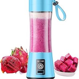 Portable Blender for Smoothies and Shakes - Cordless Personal Blender with 380Ml BPA Free Travel Cup, Powerful Blending, Suit for Sports/Travel/Home-11