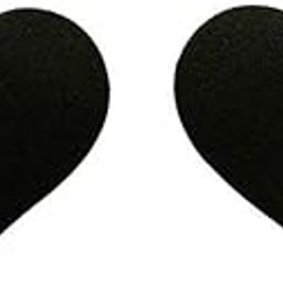 New Ladies Charming Heart-Shaped Cute Breast Sticker Nip Cover Black-41