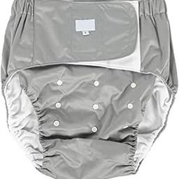 Salma's Tinytots Adjustable, Washable, Reusable Diapers for Adult, Bedwetting Incontinence underwear, Protector & Underpad For Men, Women & Adult cloth diapers Comes With Organic Cotton Insert Size XL-picture-15