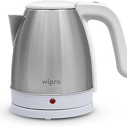 Wipro Vesta Electric Kettle Stainless Steel|1500W|Auto Shut-Off|Boil Dry Protection|360° Rotating Base|Single Touch Lid Locking|Power Plug, White, Standard (Va011150) - 1500 Watts, 1.5 Litres-picture-18