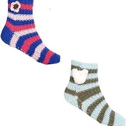 Winter Warm Knitted Hand-made Woolen Socks for women, girls (Pack of 2)(Color may vary)-image-27