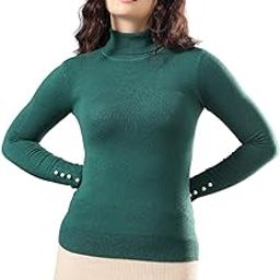 Women's Cotton Blend Round Neck Sweater-image-81