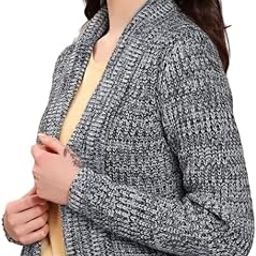Womens' Woollen Grey Full Sleeves Shurg-40