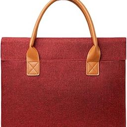 Men Women Briefcase Business Stylish Notebook Bag for Commuting Travel 43x31x4 cm Red | Backpacks, Bags & Briefcases-image-15