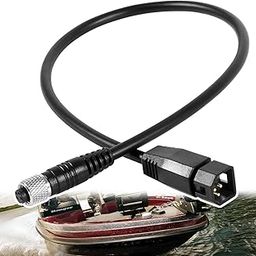 1852068 MKR-US2-8 HUM 7 PIN Transducer Adapter Cable with Instruction Manualï¼Å’Suitable for Connection of Fish Finder to Universal Sonar 2 Transducer on Trolling Motor-1