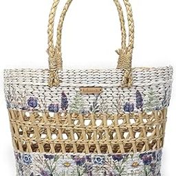 Habere India-All the Cultures Fabricating India Picnic Baskets | Lunch Basket | Cane Basket for Gifting | Wicker | Bamboo (Design 02)-image-75