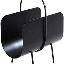 Indian Decor 28399 Designer Magazine Holder/News Rack/Newspaper Holder/Magazine Rack/Office Home Organizer/Living Room Organizer, W 22 x L 37 x H 47 cm - Black-picture-32