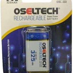 (9v OSELTECH) Ni-Mh 325mAh Capacity Ready to Use Rechargeable Battery - OSL 222-23