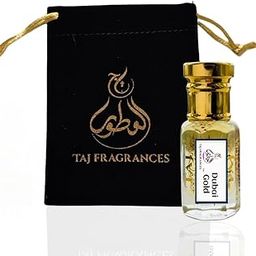 Taj Fragrances Dubai Gold Attar Gift Set for Unisex Perfume Luxury Scent (Long Lasting, Alcohol Free) |(Pack Of 1) (Dubai Gold 6Ml)-46