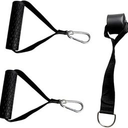 THE STYLE SUTRA® Cable Machine Attachment Grips Non Slip for Pulley System Home Gym Pull Down with Door Buckle | Sporting Goods | Fitness, Running & Yoga | Fitness Equipment & Gear-75