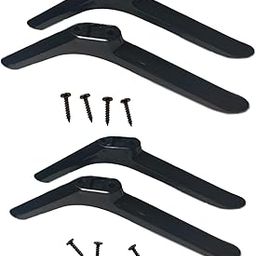 CALANDIS™ 2Pcs TV Stand Legs with 4 Screw Sturdy Televisions Stand Table Top TV Legs 19cmx5cmx1.6cm | TV Mounts & Brackets | TV Video & Audio Accessories | I2-image-60