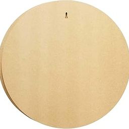 ROOT KRAFT Pack of 2 MDF Board Round Shape (15 in x 15 in) 2.5 mm Unfinished Wooden Shape Art Panel Wood Boards for Crafts DIY Plaque Plank Cutout Blank Sign Tray Artist Painting Board-image-66
