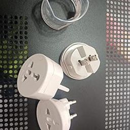 Universal Travel Adapter, International Power Plug Converter, Multi-Country Compatible, White-picture-38