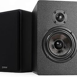 micca MB42X G2 Passive Bookshelf Speakers for Home Theater Surround Sound, Stereo, and Passive Near Field Monitor, 2-Way (Black, Pair)-image-46