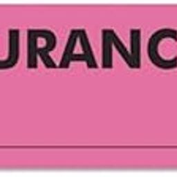 Medical Labels for Insurance, 1 x 3, Fluorescent Pink, 250/Roll by TabbiesÃƒÂƒÃ‚Â‚ÃƒÂ‚Ã‚Â-image-97
