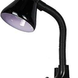 ALUCIFIC 525 Black Color Study Desk Table LAMP B22 Holder for Study and Reading for Student(LAB/Tuition/School/Bank/Office ETC) Including 5 WATT Bulb (Vocal to Local Make in India) Pack of 1-9