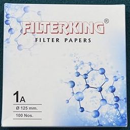 Filterking Filter Paper 1A | Size: 125 mm | Pack of 100 Circles-15
