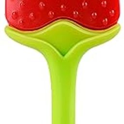 Muma's Love Babies Teething Silicone Bpa Free Natural Organic Freezer Safe Teethers For Newborn Infant, Soft & Textured-Babies Shower Gift(Pack Of 1)-18