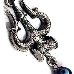 Mahakaal Lord Shiv Shakti Trishul Damaru With Evil Eye Protection Pendant For Men And Women-image-4