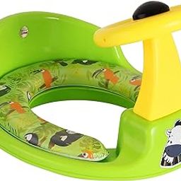 Zerya Ferrari Soft Kids Toilet Trainer Baby Potty Seat With Ferrari Handle And Back Support Toilet Seat For Girls & Boys (Green)-14