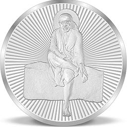 Precious Moments BIS Hallmarked Silver Sai Baba Coin 10gm | 20gm 999 Pure-image-53