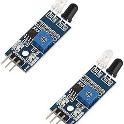 SP Electron Pack of 2 Pcs IR Infrared Obstacle Avoidance 3 Wire Reflective Photoelectric Sensor Module for Arduino Smart Car Robot-image-8