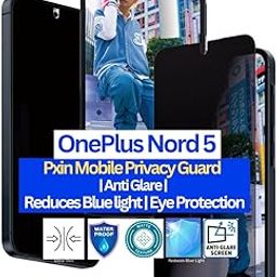 PxIn Mobile Privacy Guard compatible with OnePlus Nord 5 | Mobile Privacy screen protector | Anti Glare | Anti Spy Screen Protector | Reduces blue light | Scratch proof | Eye Protection-image-109