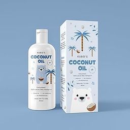 Tidy Sleep Kubo's Baby Massage Coconut Oil | 100% Natural Cold Press| Natural & Safe For Babies (300ML)-image-95