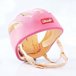 LILTOES Baby Head Protector for Safety of Kids 6M to 3 Years- Baby Safety Helmet with Proper Air Ventilation & Corner Guard Protection (Baby Pink)-21