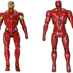 AS TOYS Marvel Avengers Action Figure Toy Set for Boys & Girls. 7-Inch Superhero Action Figure Toy with Lights. (Pack of 1 Piece) (Iron Man)-picture-22