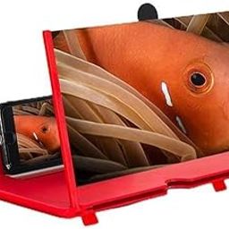 VIPREKHO HD Screen Magnifier with Phone Stand | Mobile Screen Amplifier & Expander for All Smartphones | Foldable Eye Protection Phone Holder for Movies, Reading, Videos | Pack of 1-image-86