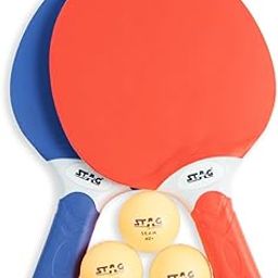Stag Iconic Outdoor Series Professional Table Tennis (T.T) Set | Table Tennis Rackets and T.T Balls Included| All-in-One Ping Pong Paddle Playset - Table Game Accessories-8