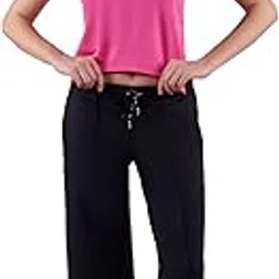 strch Women's Straight-Fit Nylon Track Pants | Effortless Style for Workouts & Travel-picture-43