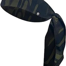 Sweat Polyester Wicking Tie Head Band- Sports, Running, Football, Workout Sweat Head Band for Men and Women-image-32