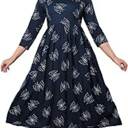Stylish Cotton Maternity Dress with Feeding Zip for Women_97-image-42