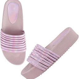 Attractive Platform Heels Perfect for Every Occasion, Elegant & Fashionable Flatform Sandals For Womens & Girls-image-17