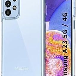 TheGiftKart Shockproof Back Cover Case for Samsung Galaxy A23 4G / A23 5G | Raised Bumps for Camera & Screen Protection | Ultra Clear Soft Silicone Back Case for Samsung A23 4G / A23 5G (Transparent)-22