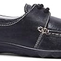 Women Black Boat Shoes-image-25