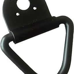 (10) ¼” Steel Triangle D-Ring with bolt on Bracket Cargo Tie-Down Anchors, Black Steel V-Ring Bolt on Trailer Anchor, Mount Pan Fitting Tie Down for Trailers, Trucks Boot and Warehouses 10001160-10-image-27