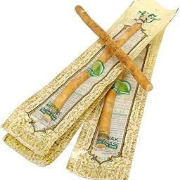 Al Fajr Adult's Natural Herbal Toothbrush Miswak Manual Sticks (Brown, compact-head) - Box of 10-28