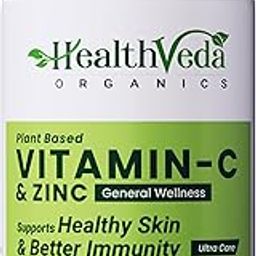 HEALTH VEDA ORGANICS PRIVATE LIMITED Natural Vitamin C 1000 mg I 120 Veg Tablets I Boosts Immunity, Antioxidant & Skin Care | For both Men & Women-picture-28