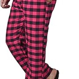Comfortable and Stylish Cotton Check Pyjama for Men - Stay Cozy All Day Night! (Free Size, Multicolor LDS11162)-picture-26