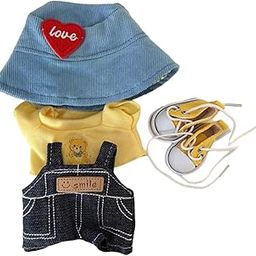CALANDIS™ 4Pcs 15 cm Plush Doll Clothes Set DIY for Plush Dolls Boys Dolls Girls Dolls-image-56