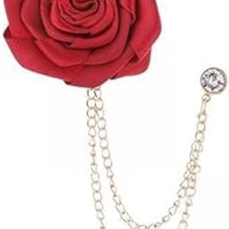 ™ 4xGroom Boutonniere Artificial Rose Flower Brooches Bridegroom Wedding Corsage | Pins & Brooches | Fashion Jewelry-image-18
