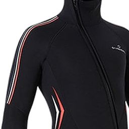 CALANDIS Diving Wetsuit Wet Suit Surf Diving Suit Men Water Swimsuit Black XL-image-39