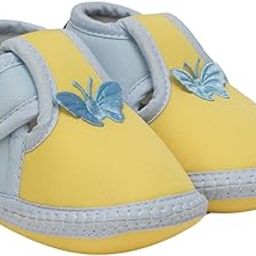 6 To 12 Months Baby Girls & Baby Boys Soft Cotton Cute Butterfly Booties-BT4474-image-49