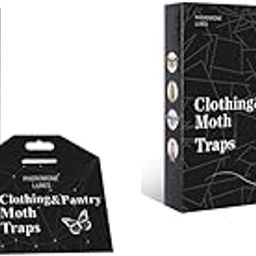 HASTHIP® 10PCS Lightweight Moth Traps Fly Killer Repellent for Home Balls and Treatment Prevention Non-Toxic Clothes Pantry-23