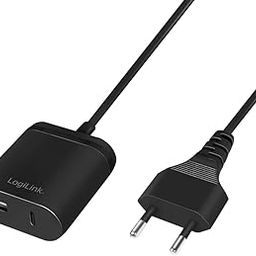 LogiLink PA0256 USB Power Adapter with Fixed 1.5 m Cable, 1x USB-A & 1x USB-C, 12 W (5 V/2.4 A), Black-image-56
