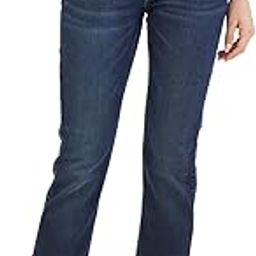 Women's Straight Fit Jeans - Mid-Rise | Cotton Blend | Stretchable | Classic 5 Pocket Styling | Jeans for Women-image-83